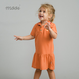 MOOI POLO DRESS DRESS KERAH ANAK PEREMPUAN DRESS ANAK PEREMPUAN MOTIF BORDIR LUCU 1-8 TAHUN