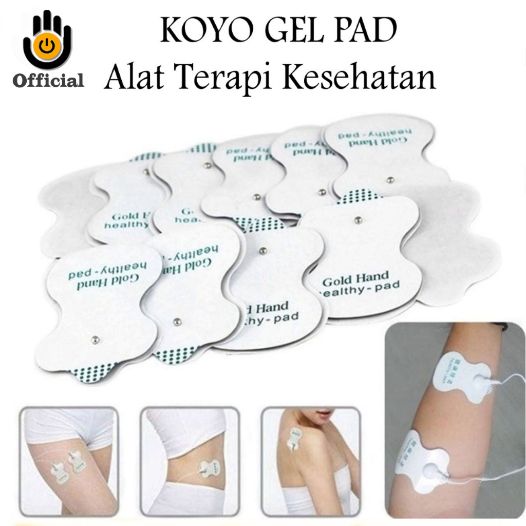 Sepasang Gel Pad Terapi Gel healthy Pad - Alat Tempel Elektroda Reiki Sunmas digiwell GEIIS GOOD QUALITY gell pad