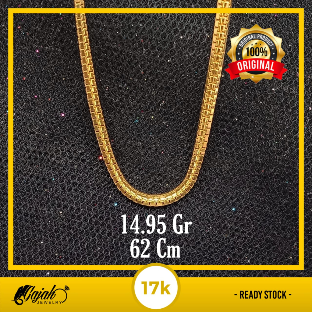 Kalung Panjang Emas 17K - 14.95 Gr Kadar 750 - 5228