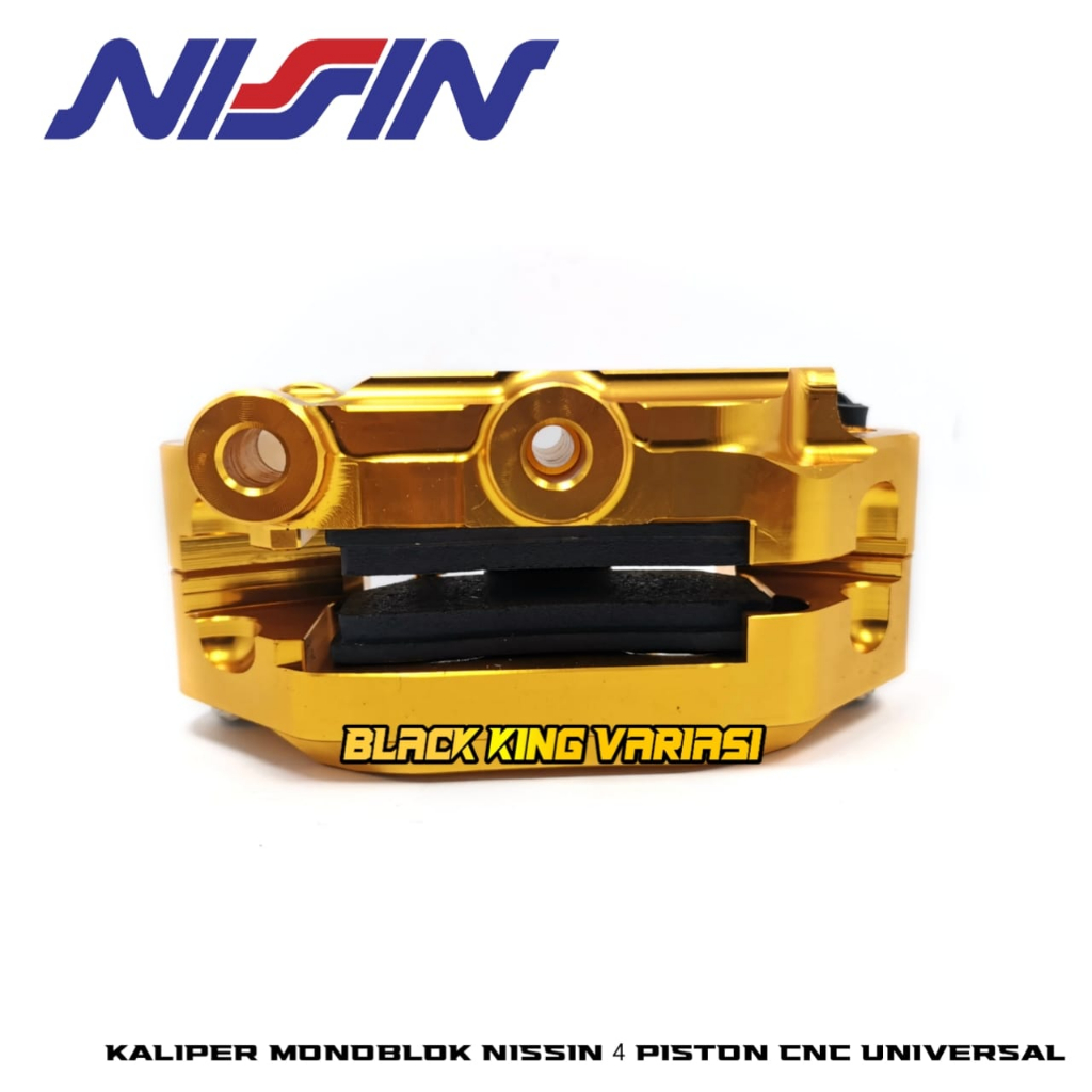 Kaliper Monoblok 2 Piston 4 Piston Universal Kaliper 2 Piston 2P Kaliper 4 Piston 4P Cakram Motor Free Kampas Cadangan