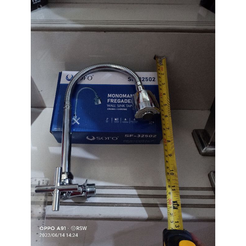 kran angsa fleksibel / kran cuci piring