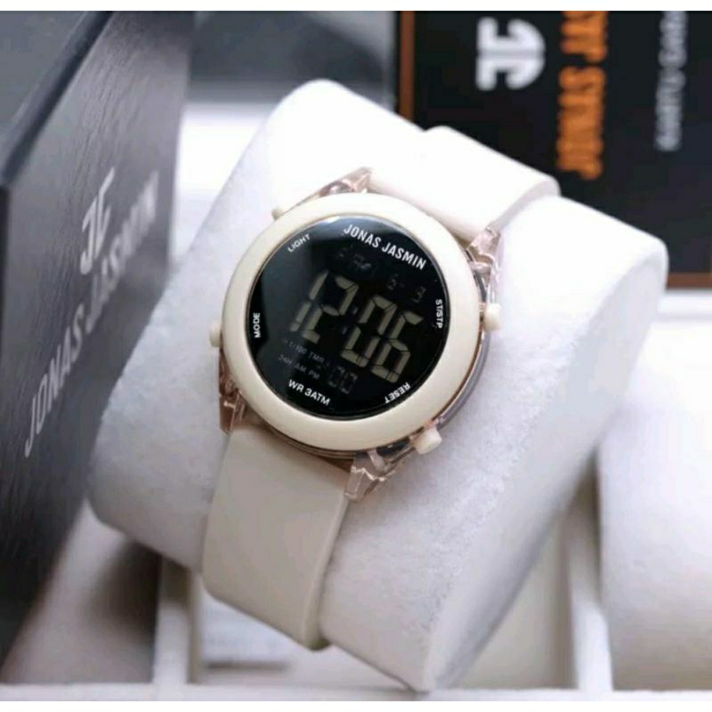 Jam Tangan Jonas Jasmin Original Digital Fashion Pria/Wanita Tahan Air Garansi