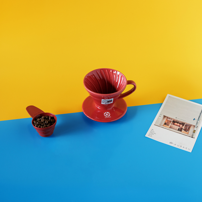 HARIO V60 Dripper 01 Ceramic Red