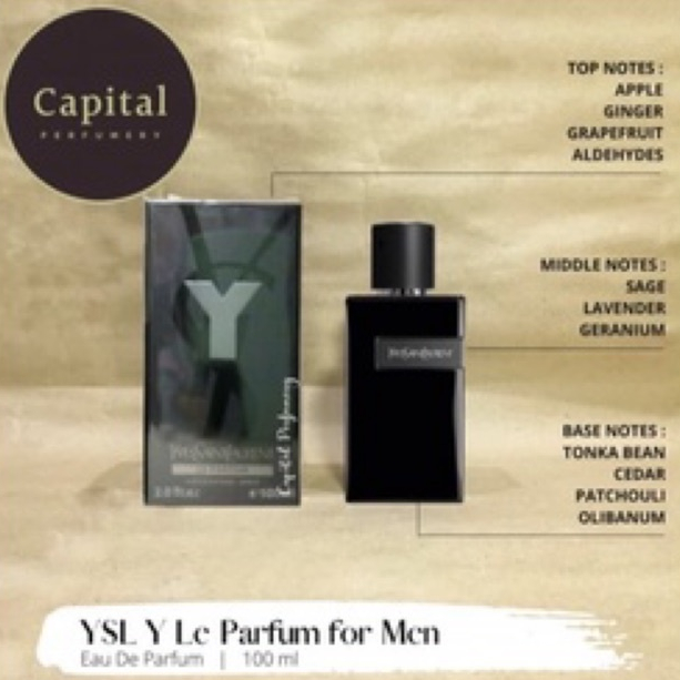 YSL Y Le Parfum Men Edp 100ml