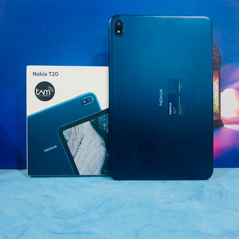NOKIA TAB T20 TA-1392 4/64GB (WIFI ONLY) SECOND FULLSET BEKAS GARANSI RESMI