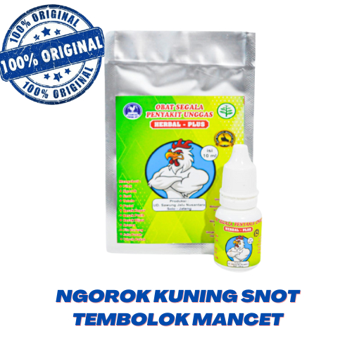 HERBAL PLUS obat snot / ngorok