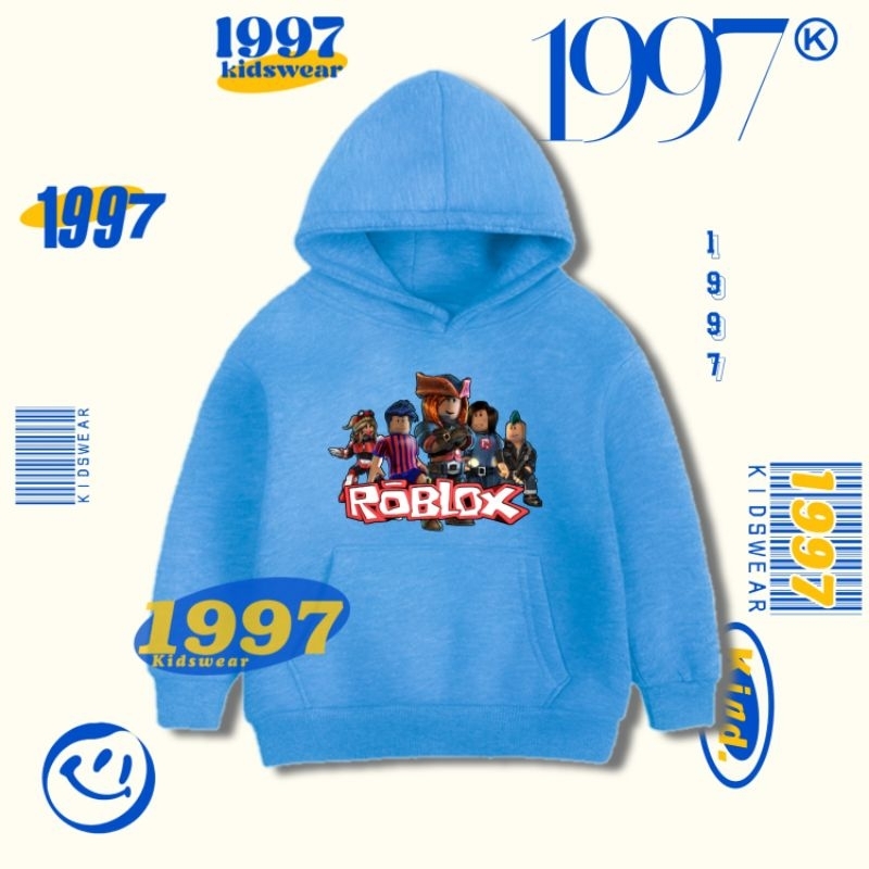 Jaket Baju Anak - Hoodie Sweater Roblox Head Karakter Skin Game Terbaru Trend Murah Kids Jacket Char