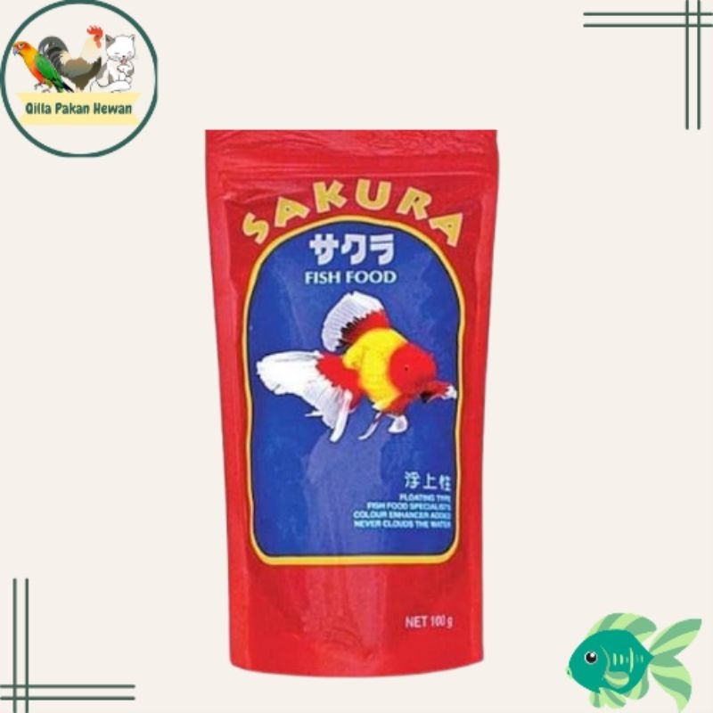 Sakura Pelet Ikan Hias | Pelet ikan koki koi