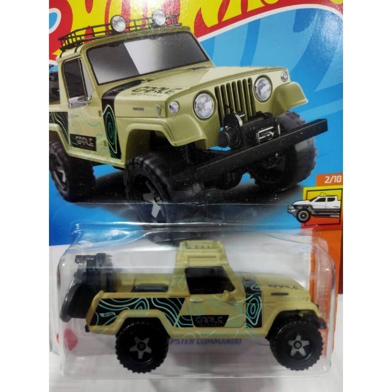 HOT WHEELS 67 JEEPSTER COMMANDO ORIGINAL DARI MATTEL