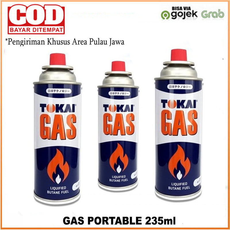 Gas Portable Tokai 235gr