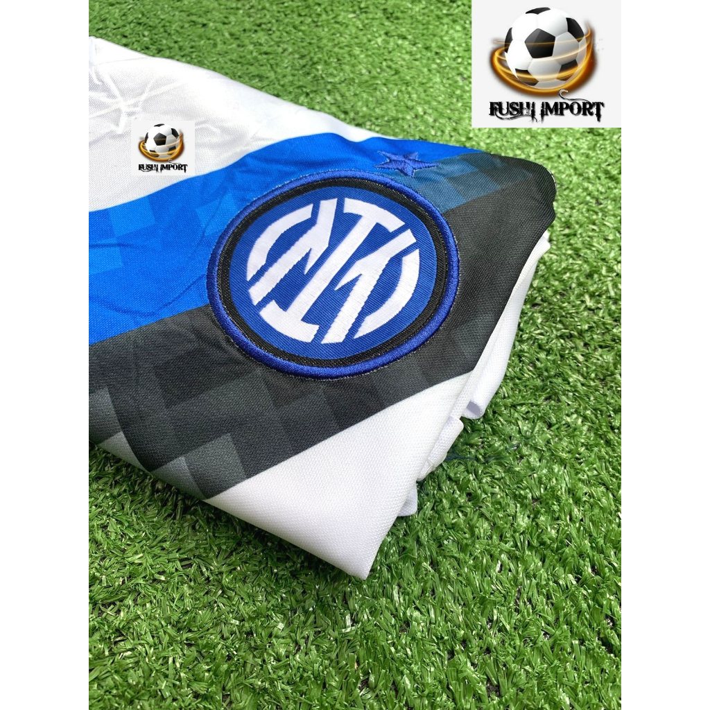 Jersey Baju Bola Inter Away Full Patch 2023 2024 Grade Ori