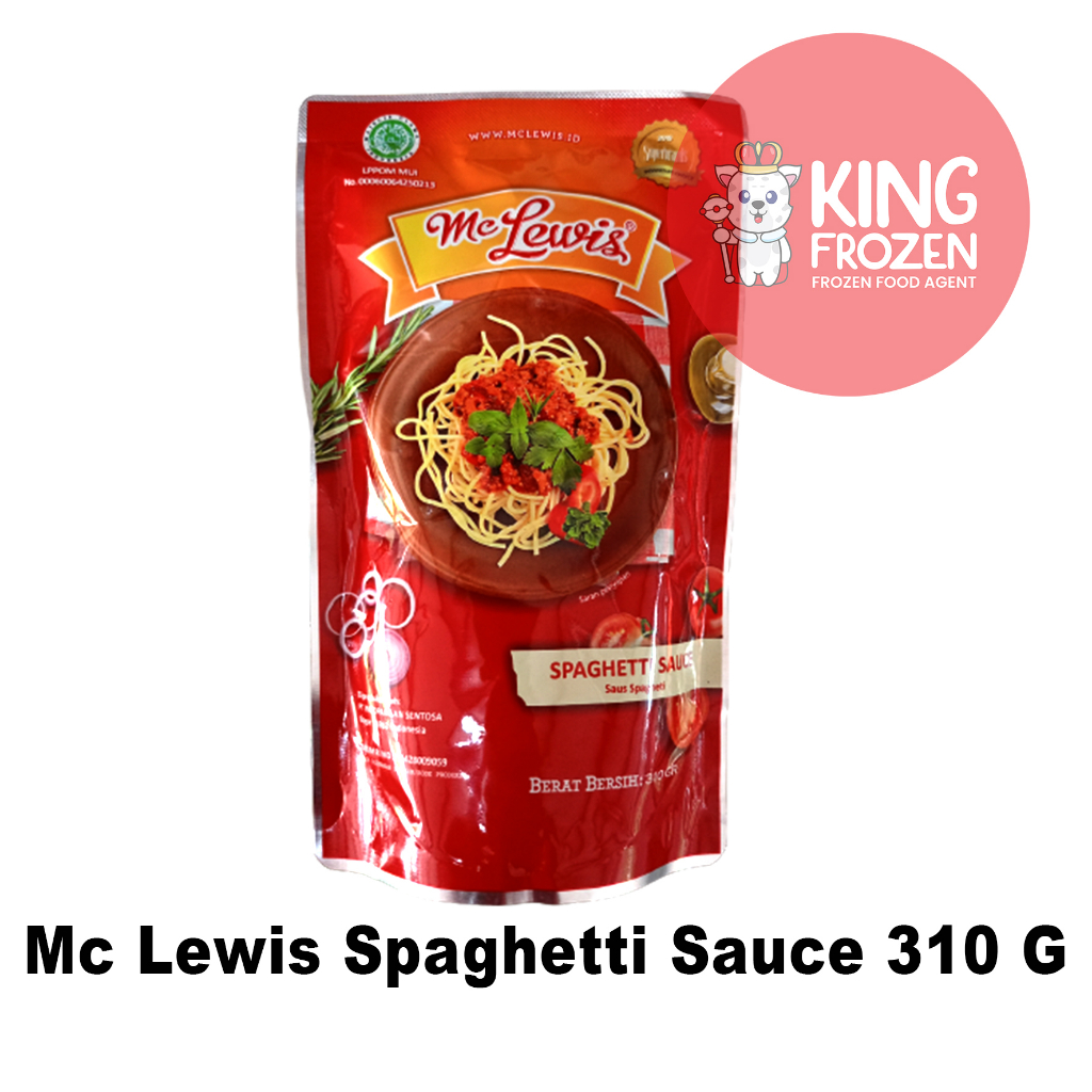 

Mc Lewis Spaghetti Sauce 310 G