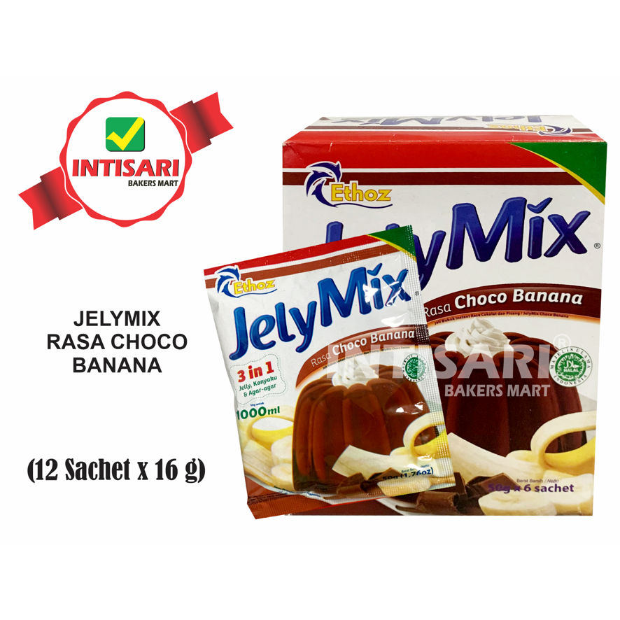 

JELYMIX RASA COCO BANANA 12 SACHET x 16 G