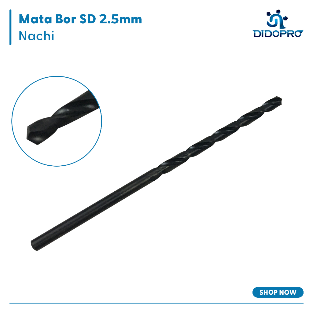 Mata Bor Besi 2.5 mm NACHI HSS