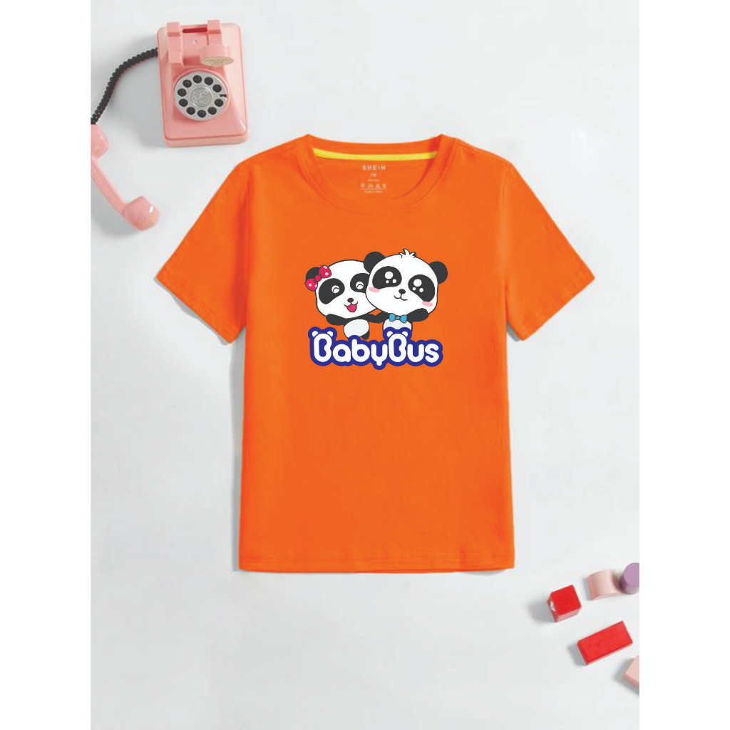 Atasan kaos anak Baby Bus Distro Keren