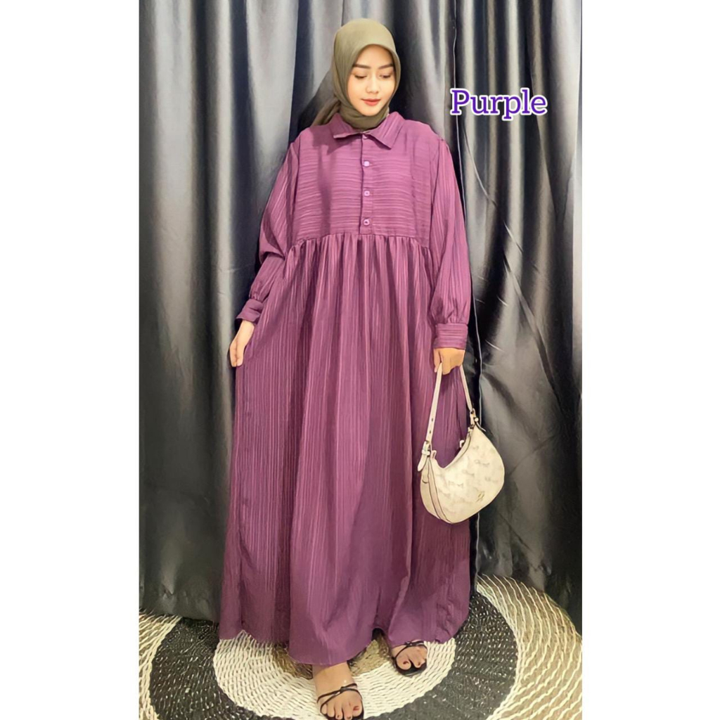 Inara Dress/Gamis Ladycrush Busui Friendly