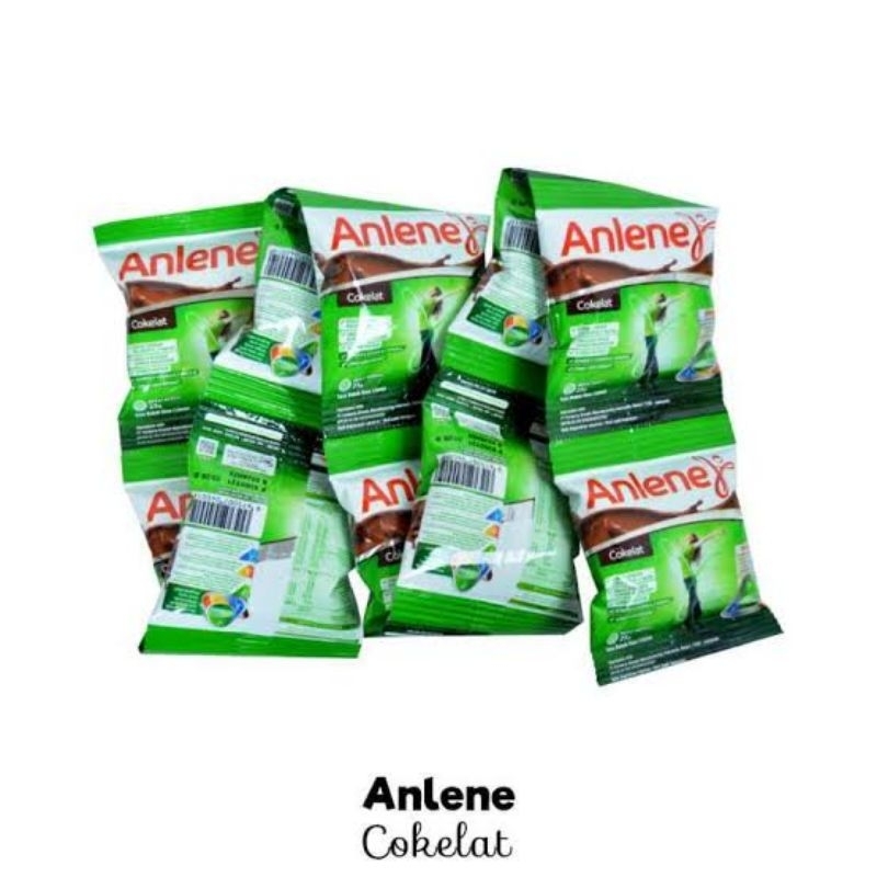 

ANLENE susu kalsium coklat cokelat renteng renceng 25grx10