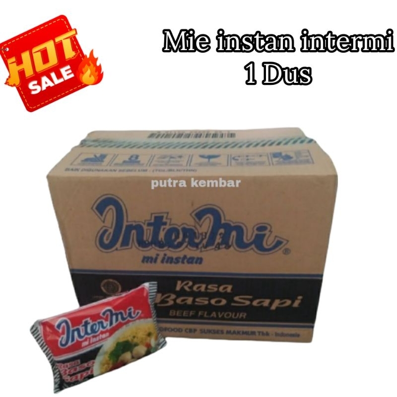 

Mie instan intermi 1 dus 40pcs