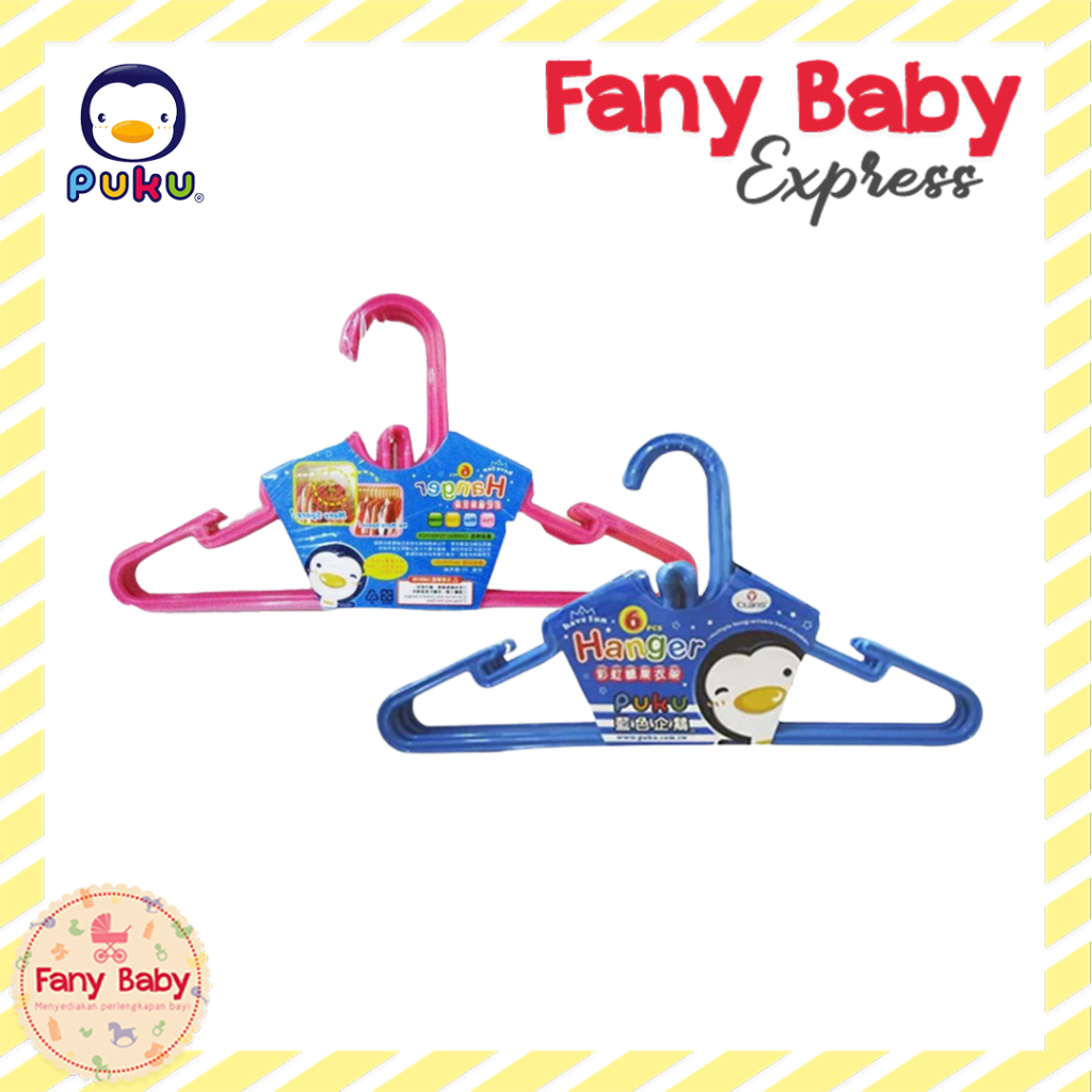 PUKU KIDS HANGER / 6 PCS / P30802