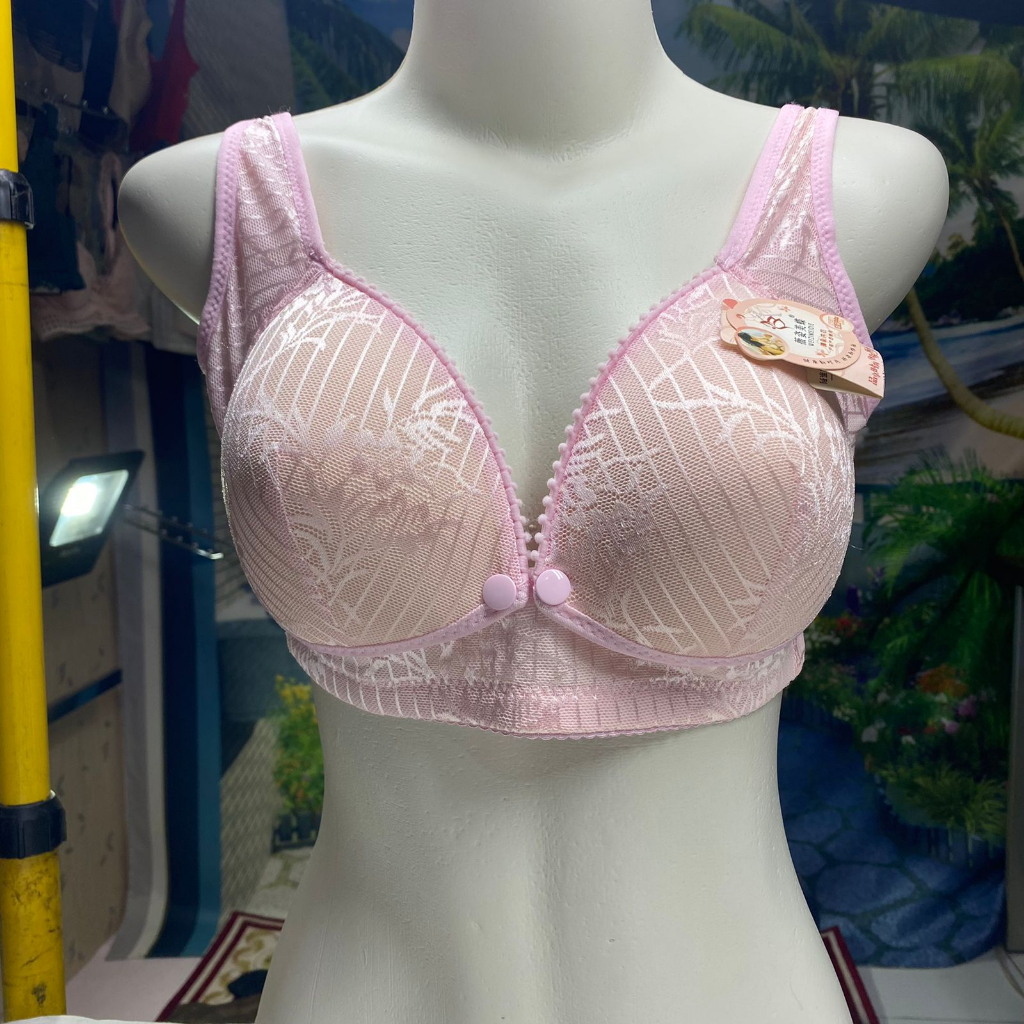 BRA / BH WANITA 2198 MENYUSUI TIDAK ADA KAWAT BISA SEDANG, BUKAAN DEPAN SIZE 36-42