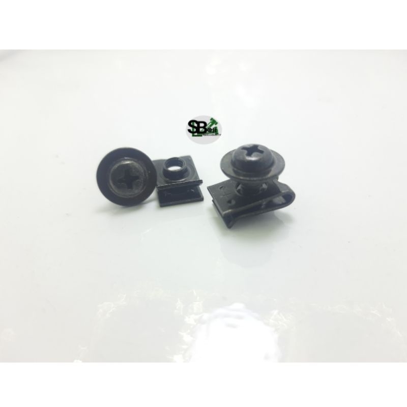 baut klip set baut 8 obeng original