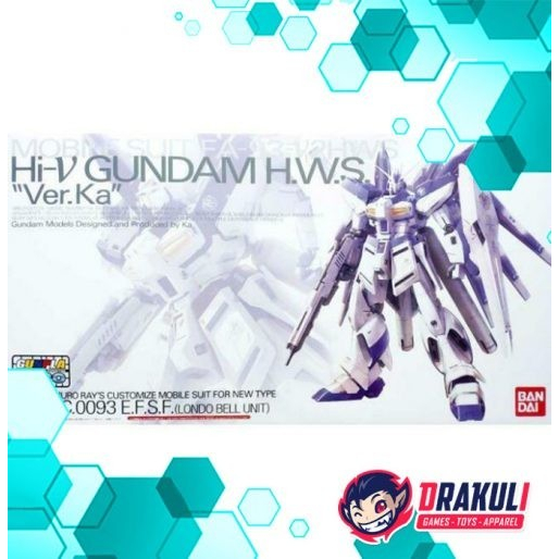 BANDAI Plamo MG Hi-V Gundam H.W.S. Ver. Ka [Clear Ver.] Gunpla Expo Limited Edition