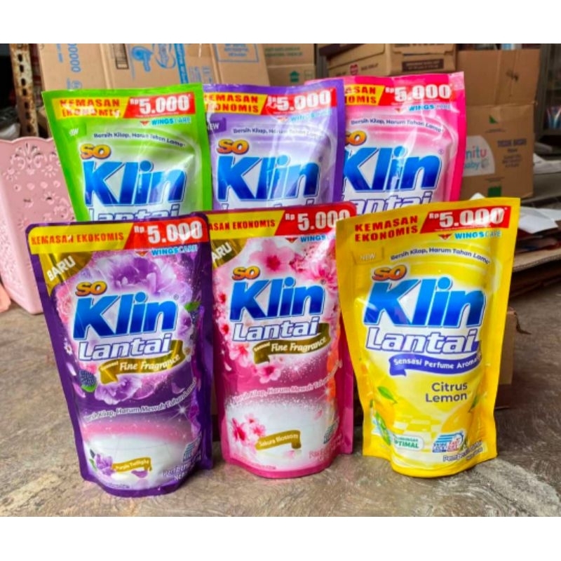 So Klin Lantai 5.000 345ml