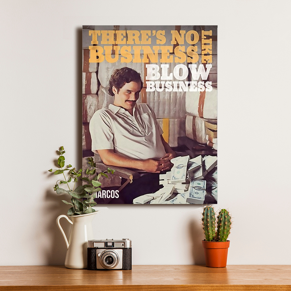 Poster Pablo Escobar Colombia 1 - Dekorasi Hiasan Dinding Kayu