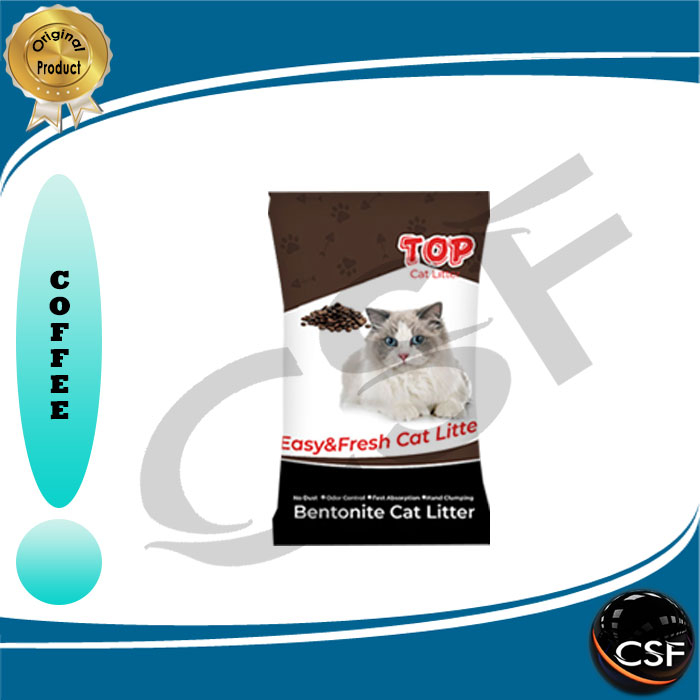 Pasir Kucing Gumpal Wangi - TOP 25L All Varian ( EKSPEDISI )