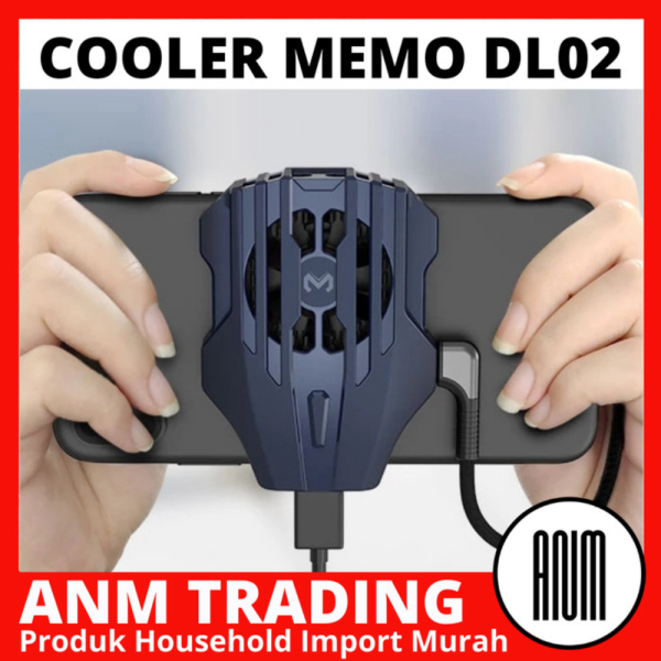 Dijual Cooler Handphone Memo DL02 / Fancooler Radiator Charge Phone Memo DL02 - TYPE - C Diskon