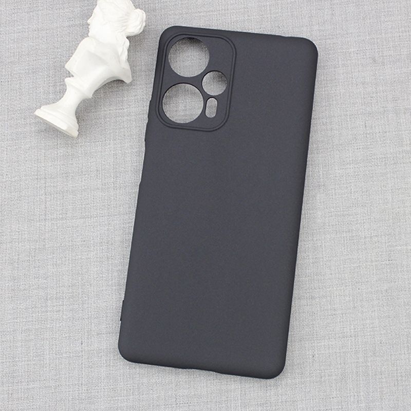 Poco F5 5G Case Soft Case Black Matte Case Casing Poco F5 5G