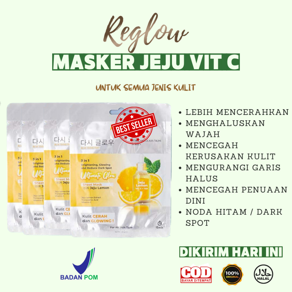 AGEN RESMI - PAKET SKINCARE WAJAH BERJERAWAT - REGLOW SKIN TREATMENT - SKINCARE DOKTER SHINDY PUTRI