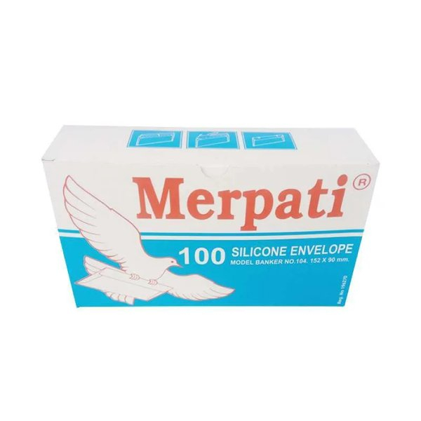 Amplop Merpati Kiky 104.152×90 mm isi 100 pcs