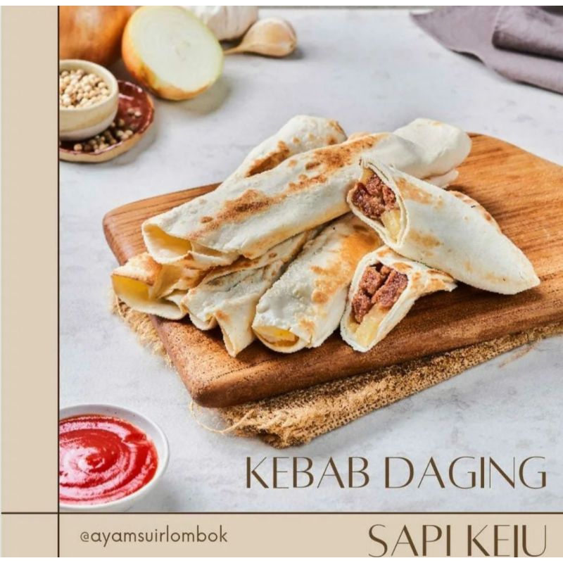 

KEBAB DAGING SAPI KOMBINASI KEJU