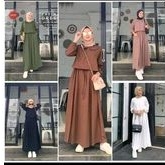 ZAFINA DRESS CRINKLE PREMIUM