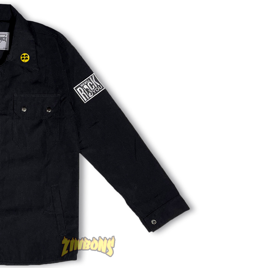JAKET SEMI PARKA || Trucker Jacket Fashion Pria Terlaris SEMI PARKA PATCH