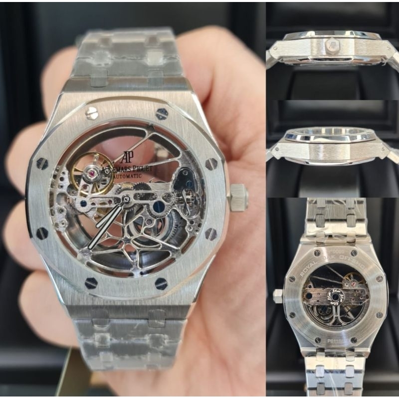 AP PIGUET COMMET SKELETON AUTOMATIC/JAM TANGAN PRIA AP OTOMATIS