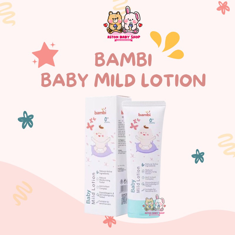 Bambi Baby Mild Lotion 100 ml Lotion Bayi