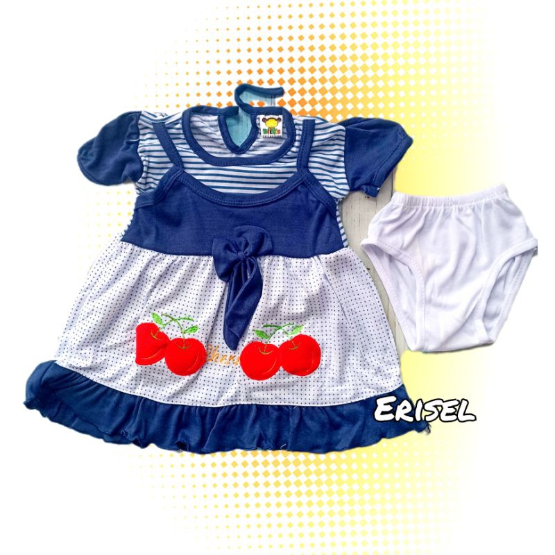 Dress Bayi Perempuan 2-36 Bulan Cantik