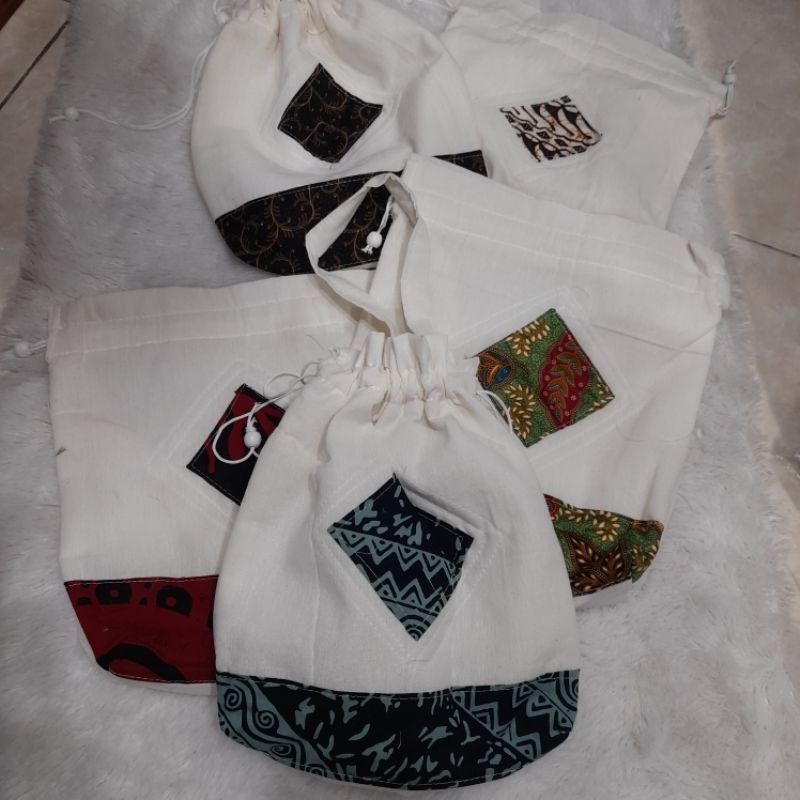 tas blacu batik mukena serut