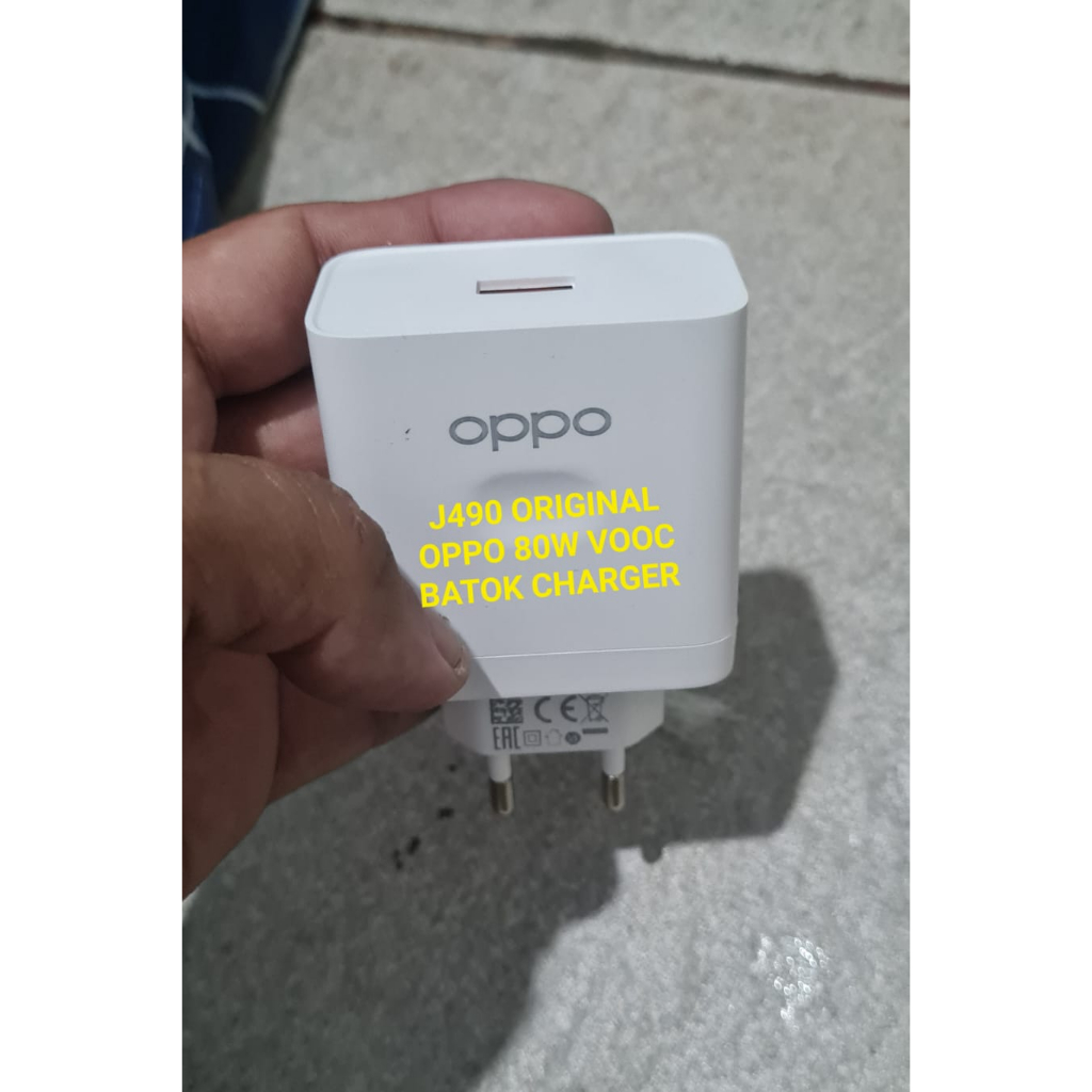 J490 ORI ADAPTIVE TRAVEL CHARGER ADAPTOR BATOK OPPO 80W Kepala Charger CHARGER VOOC 80 WATT USB SUPER FAST CHARGING HP CAS CASAN TRAVEL FLASH CHARGE QUICK QUALCOM ADAPTER ANDROID HANDPHONE QUALLCOM UNIVERSAL MULTI ORIGINAL VOLT GADGET TC POWER SMART  GARA