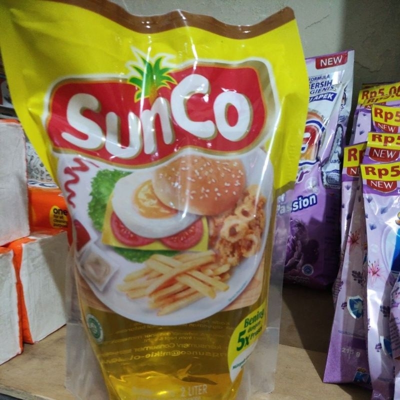 

Minyak Goreng Sunco kemasan 2 liter