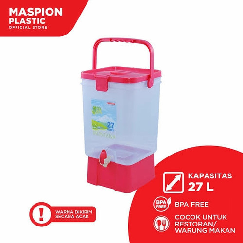 MASPION MONTANA WATER DISPENSER 27 L TEMPAT AIR DISPENSER DRINK JAR