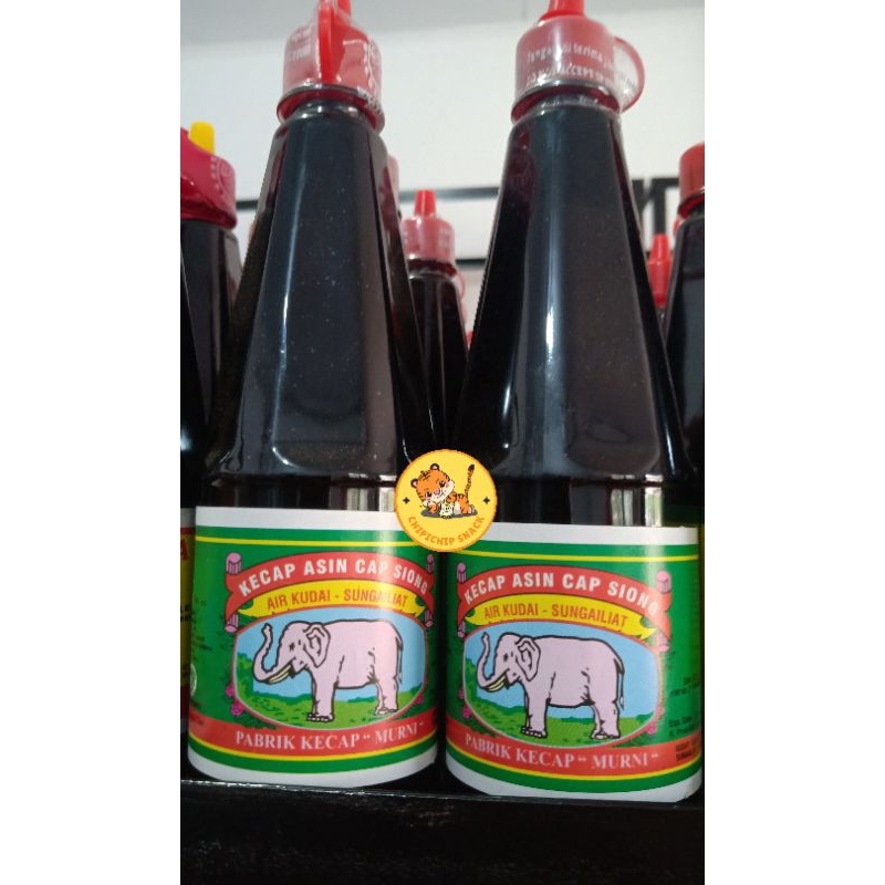 

KECAP ASIN GAJAH - KECAP ASIN BANGKA CAP SIONG GAJAH KECIL ASLI BANGKA - KECAP ASIN BANGKA - SIJIU GAJAH BANGKA