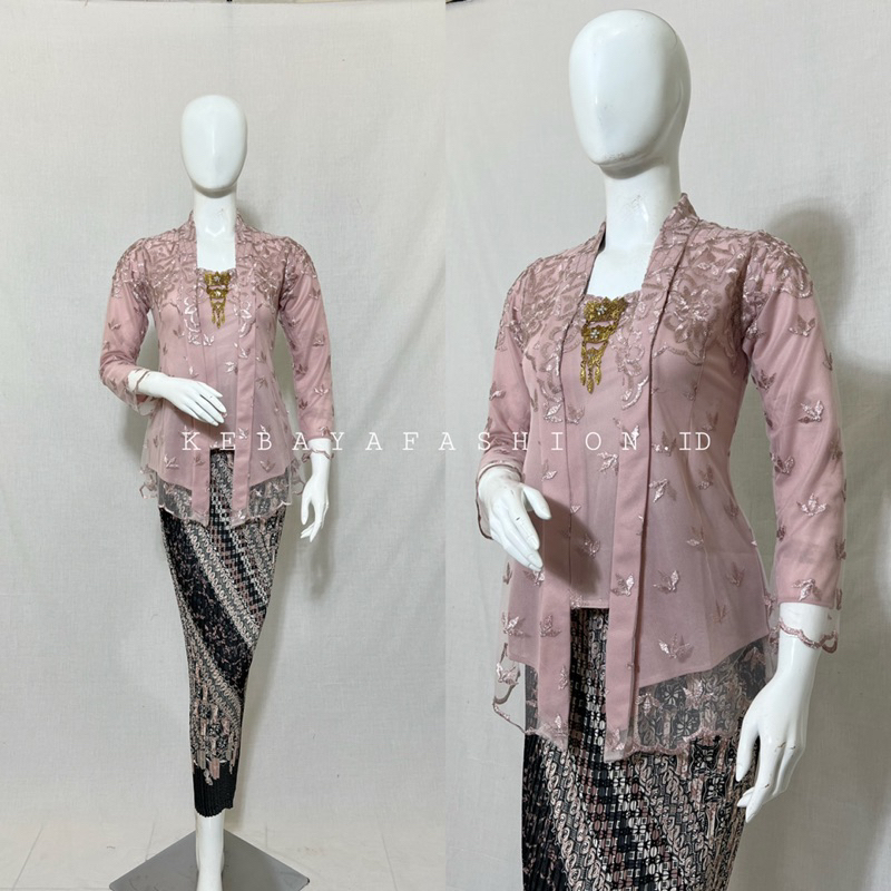 Kebaya Tunik / Tunik Tulle / Kebaya modern / Kebaya tile / Kebaya Kutubaru / Batik Couple