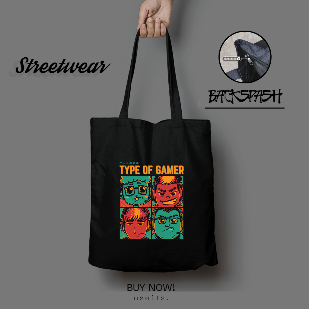 Tas Totebag Streetwear Custom Pria Wanita - STREETWEAR (16)