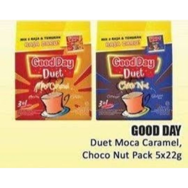 

Good Day Duet Coffe 5x22gr
