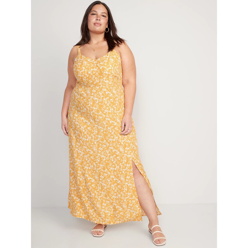 Dress  O*LD  Navy Wanita maxi  Slip Dress