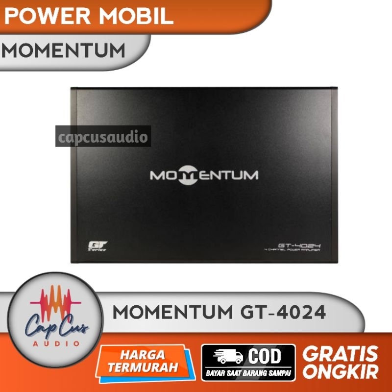 POWER MOBIL 4 CHANNEL MOMENTUM GT 4024 / POWER MOMENTUM GT 4024