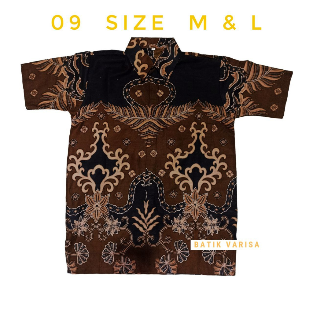 TERBARU Baju Batik Pria Gus Azmi Syubbanul Muslimin Batik Katun Halus Lengan Pendek M L XL XXL